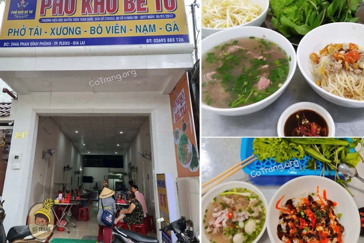 Đặc sản Pleiku: Quán Phở Khô 2 Tô chuẩn vị, hấp dẫn du khách
