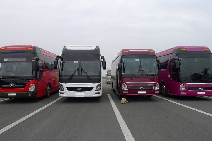 Bảng giá thuê xe 45 chỗ đi Măng Đen từ TP.HCM