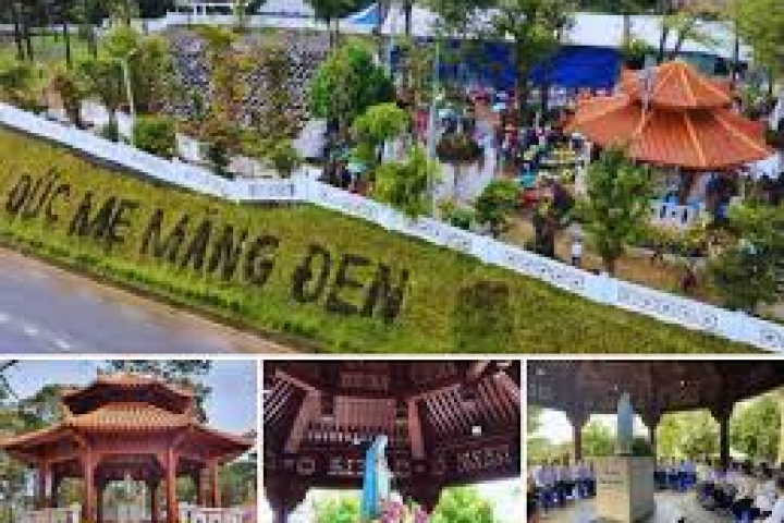 Thánh địa hành hương Đức Mẹ Măng Đen trên cao nguyên đại ngàn