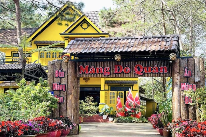 Nhà hàng sân vườn Măng Đen - Nơi hội tụ tinh hoa ẩm thực núi rừng.