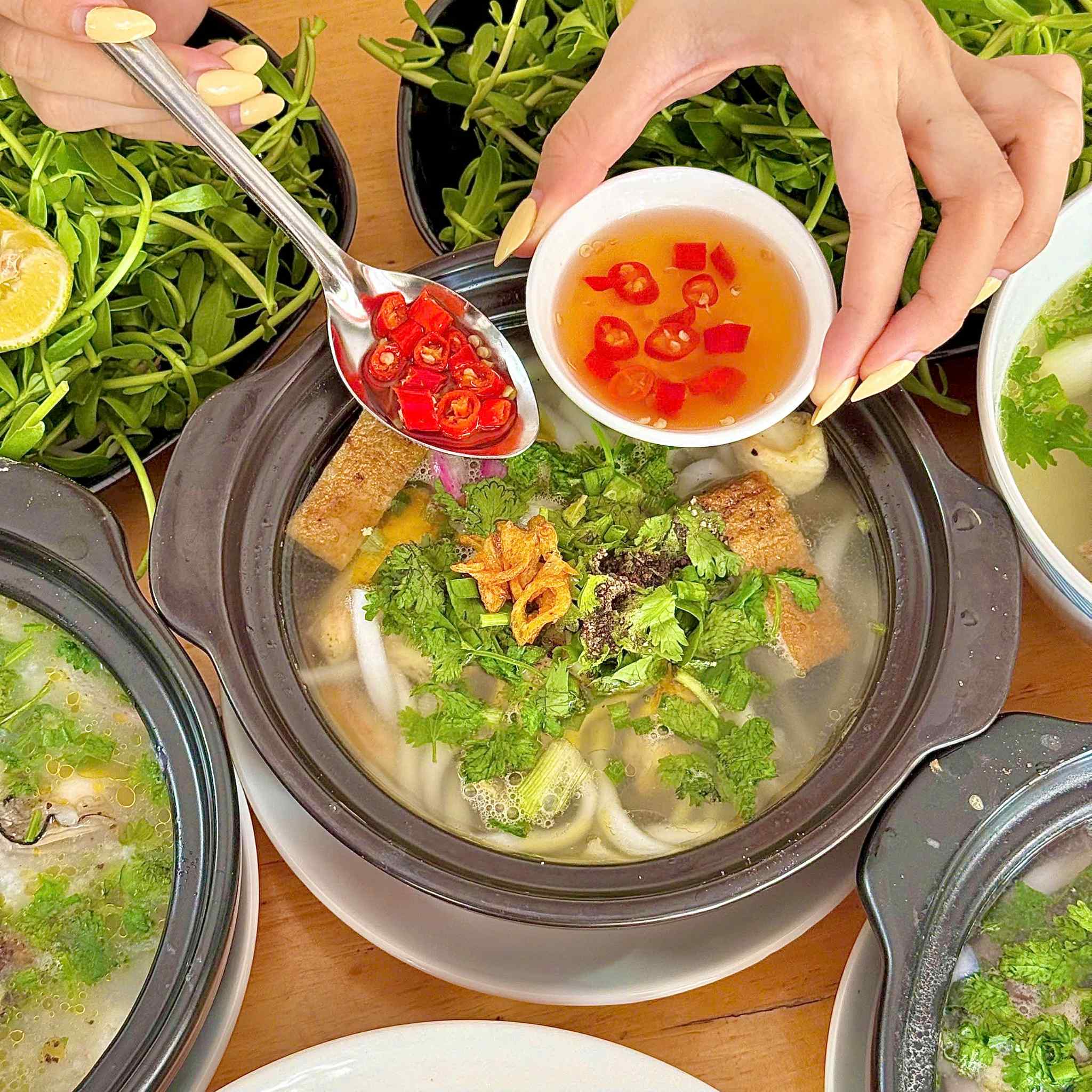 Bánh Canh Cá Lóc Nồi Đất Măng Đen