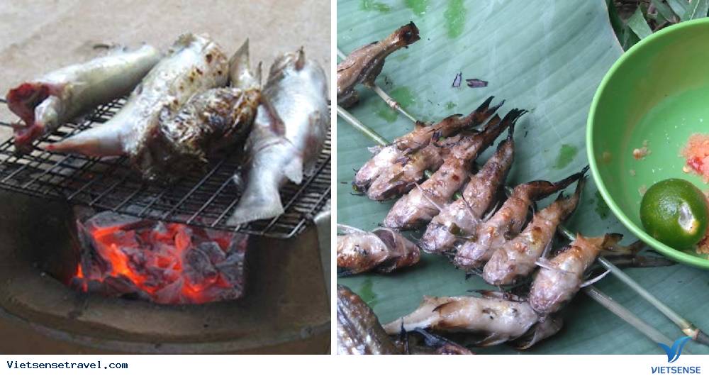 Cá chốt nướng trui Gia Lai