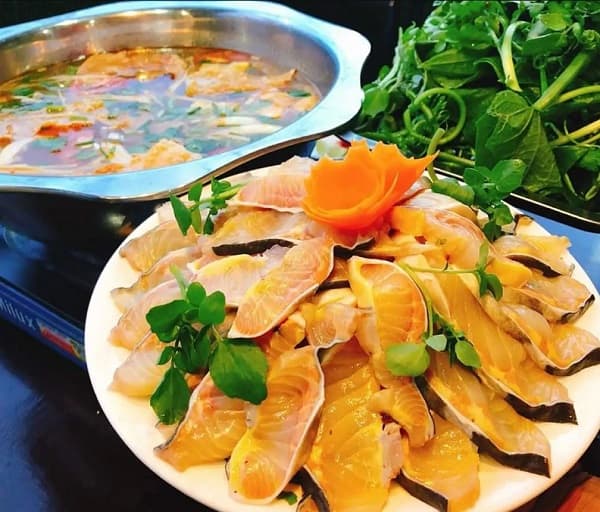 Lẩu Cá Tầm Măng Đen