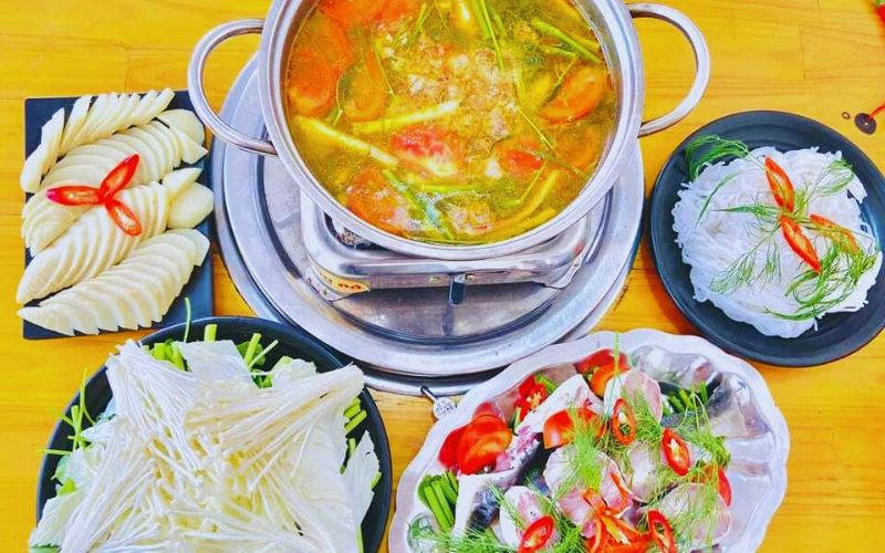 Lẩu Cá Tầm Măng Đen