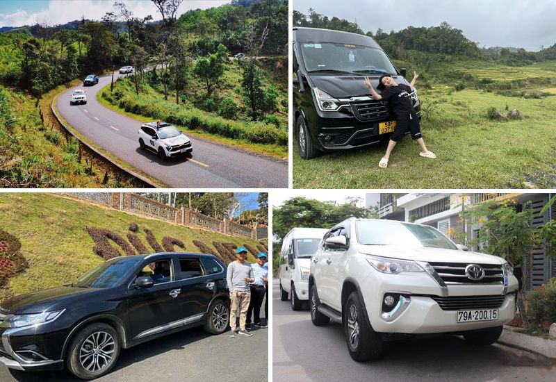 Thuê xe 7 chỗ Măng Đen