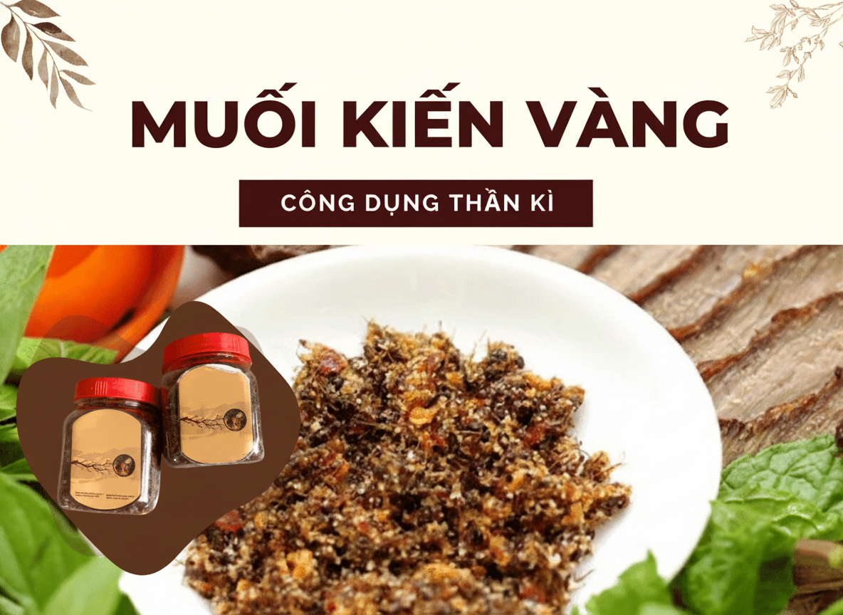Muối kiến vàng