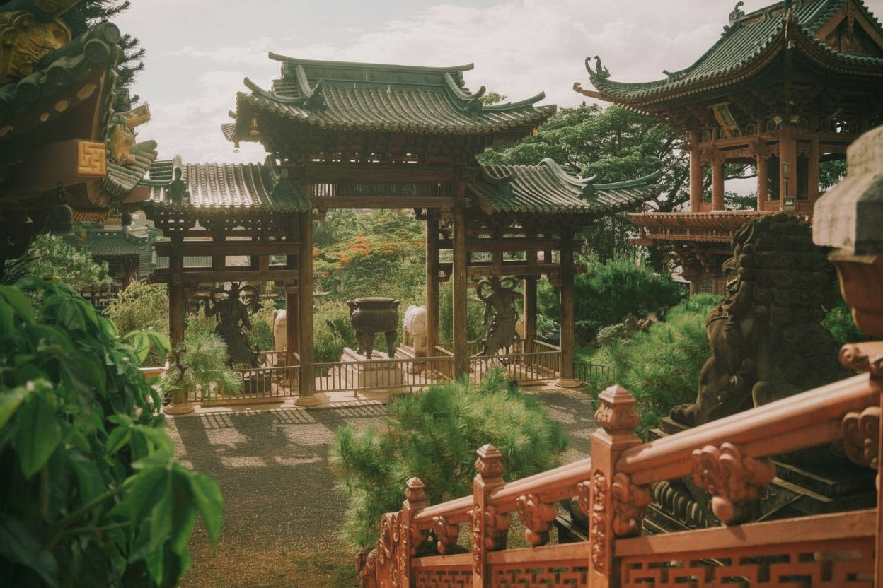 Kiến trúc Nhật Bản Chùa Minh Thành