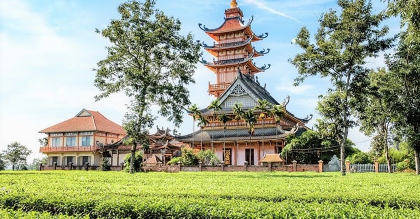 Chùa Bửu Minh Cổ Tự Biển Hồ Chè